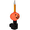 6.5" Jack-O-Lantern Halloween Bubble Night Light Image 2