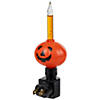 6.5" Jack-O-Lantern Halloween Bubble Night Light Image 3