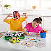 6" - 7 3/4" Color Your Own Zoo Animal Cardstock Masks - 12 Pc. Image 2