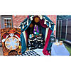 6' Animated Standing Fortune Teller Witch Halloween Decoration Image 2