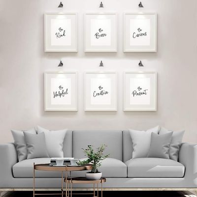 6 Be Kind Brave Curious Quotes 8.5x11in Image 1