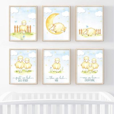 6 Boy Sheep First We Had Each 8.5x11in Image 1
