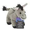 6" Bulk Legend of the Christmas Stuffed Nativity Donkey with Card for 48 Image 1