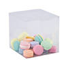 6" Clear Favor Boxes - 24 Pc. Image 1