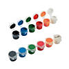 6-Color Basic Assorted Colors Acrylic Paint Strip Classpack - Set of 24 Image 1