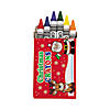 6-Color Holiday Crayons - 24 Boxes Image 1