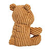 6" Corduroy Brown Stuffed Happy Teddy Bears - 12 Pc. Image 1