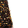 6' Fall Harvest Pop Up Artificial Thanksgiving Tree with Pumpkins Image 2