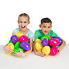 6" Fillable Plastic Bright Easter Eggs - 12 Pc. Image 2