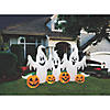 6 Ft. 1" Blow Up Inflatable Ghosts with Pumpkins Halloween Decoration Image 1