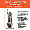 6 Ft. 7&quot; Animated Light-Up Skeleton Stirring Cauldron Halloween Decoration Image 2