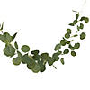 6 Ft. 7" Green Eucalyptus Rattan String Lights Image 1