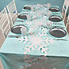 6 ft. 9 1/2" x 17" Snowflake Table Runner Image 1