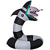 6 Ft. Airblown<sup>&#174;</sup> Blowup Inflatable Beetlejuice Sandworm Large Halloween Outdoor Yard Decoration Image 1