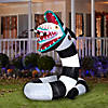 6 Ft. Airblown<sup>&#174;</sup> Blowup Inflatable Beetlejuice Sandworm Large Halloween Outdoor Yard Decoration Image 2