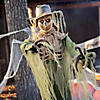 6 Ft. Animated Inferno Scarecrow Halloween Decoration Image 2