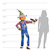6 Ft. Animated Light-Up Talking Whimsical Jack-O'-Lantern Scarecrow Image 2