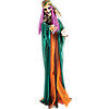 6 Ft. Animated Standing Fortune Teller Witch Halloween Decoration Image 1
