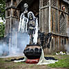 6 Ft. Animated Stirring & Speaking Cauldron Skeleton Creeper Image 1
