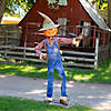 6 ft. Animated Whimsical Scarecrow Image 1