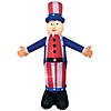 6 Ft. Inflatable Uncle Sam Outdoor Yard Decoration Image 1