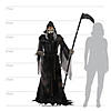 6 Ft. Lunging Reaper Animated Prop Standing Halloween Decoration Image 3