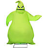 6 Ft. Nightmare Before Christmas Green Oogie Boogie Animated Halloween Prop Image 1