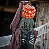 6 Ft. Standing Animated Ghoulish Scarecrow Halloween Decoration Image 3