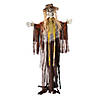 6 Ft. Standing Animated Skeletal Reaper Halloween Decoration Image 1