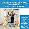 6 ft. x 6 ft. Balloon Arch Polyester Photo Booth Backdrop Image 3