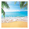 6 Ft. x 6 Ft. Island Paradise Blue Horizon Beach Photo Backdrop Image 1
