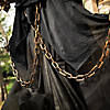 6 Ft Animated Hanging Chained Grim Reaper Plastic Halloween Decoration Image 2