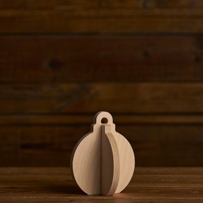 6 in. Slotted Ornaments 4pc Image 1
