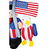 6' Inflatable Uncle Sam With Eagle Outdoor Yard Decoration Image 2