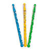 6" Maze Stack Puzzle Blue, Yellow &amp; Green Plastic Pens - 12 Pc. Image 1