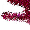6' Metallic Pink Tinsel Artificial Christmas Tree - Unlit Image 1