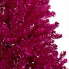 6' Metallic Pink Tinsel Artificial Christmas Tree - Unlit Image 2