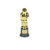 6" Out-of-this-World Astronaut Black & Gold Plastic Trophies - 12 Pc. Image 1