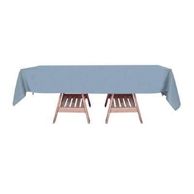 6 pcs 60x102" Polyester Rectangular Tablecloths Party Wedding Table Linens  Image 1
