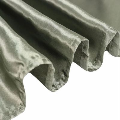 6 pcs 90x132" SATIN Rectangular TABLECLOTHS Wedding Party Catering Decorations Image 1