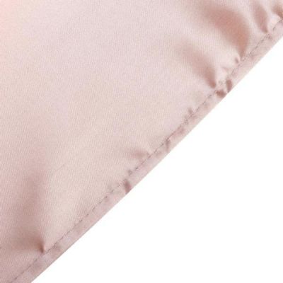 6 pcs 90x132" SATIN Rectangular TABLECLOTHS Wedding Party Catering Decorations Image 1