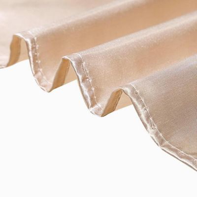 6 pcs 90x132" SATIN Rectangular TABLECLOTHS Wedding Party Catering Decorations Image 1