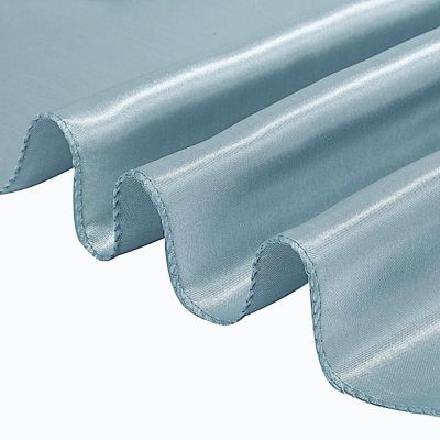 6 pcs 90x132" SATIN Rectangular TABLECLOTHS Wedding Party Catering Decorations Image 1