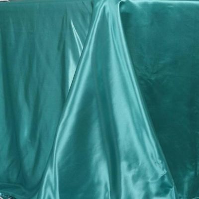 6 pcs 90x132" SATIN Rectangular TABLECLOTHS Wedding Party Catering Decorations Image 1