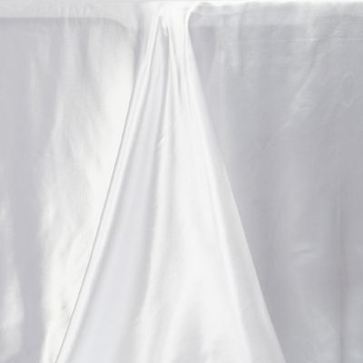 6 Pcs 90X156" Satin Rectangular Tablecloths Wedding Catering Dining Decorations Image 1
