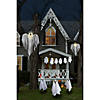 6-Piece Ghost Family Halloween Porch Display Decoration Set Image 1