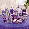 6" Purple Grape Flavor Candy-Filled Straws - 240 Pc. Image 1