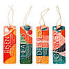 6" Religious Bible Verse Bookmark with Mini Button Handouts - 24 Pc. Image 1