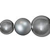 6' Silver Shiny and Matte Shatterproof Ball Christmas Swag Image 4