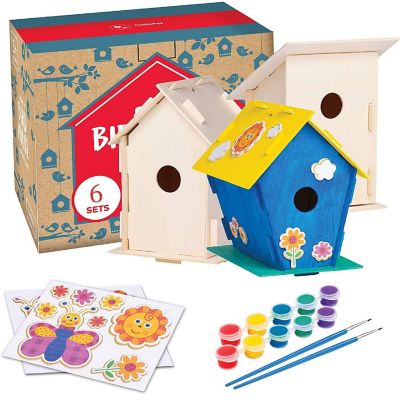 6 Wooden Birdhouses - Crafts For Girls Image 1